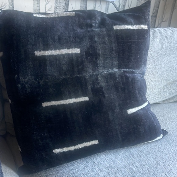 Accents Velvetsilk Black Accent Pillows From Turkey 25x25 Poshmark